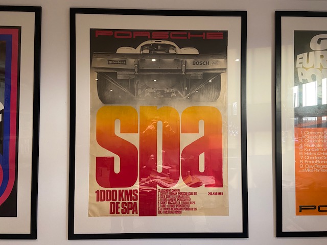 Porsche 1000kms Spa Poster