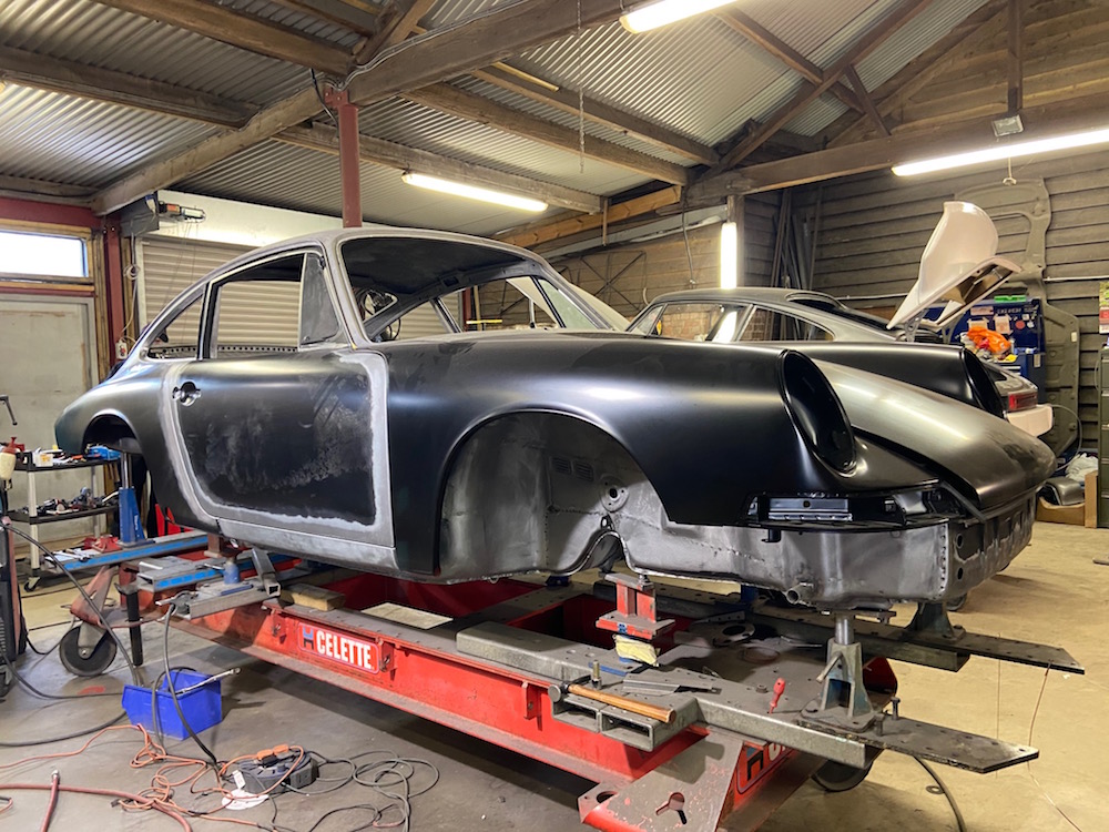 1965 FIA Porsche 911 Metal Work Completion