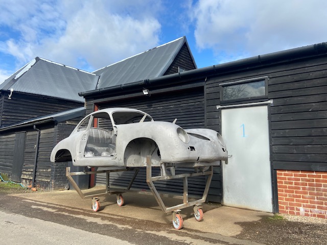 Beginning of 1954 Porsche 356 Pre A restoration